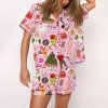 Merry Christmas Movie Satin Pajama Set