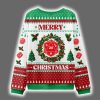 Merry Christmas Wreath Ugly Christmas Sweater 2