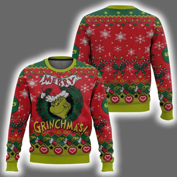 Merry Grnchmas The Grnch Ugly Christmas Sweater