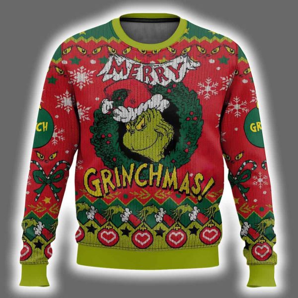 Merry Grnchmas The Grnch Ugly Christmas Sweater 2