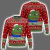Merry Pepe-mas Pepe The Frog Ugly Christmas Sweater
