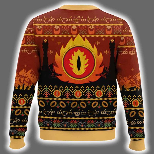 Merry Xmass You Filthy Hobbitses The Lord Of The Rings Ugly Christmas Sweater 3