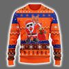 Mets Dabbing Santa Claus Ugly Christmas Sweater