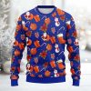Mets Santa Claus Snowman Ugly Christmas Sweater 2