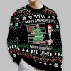 Michael Scott The Office Well Happy Birthday Jesus Ugly Christmas Sweater