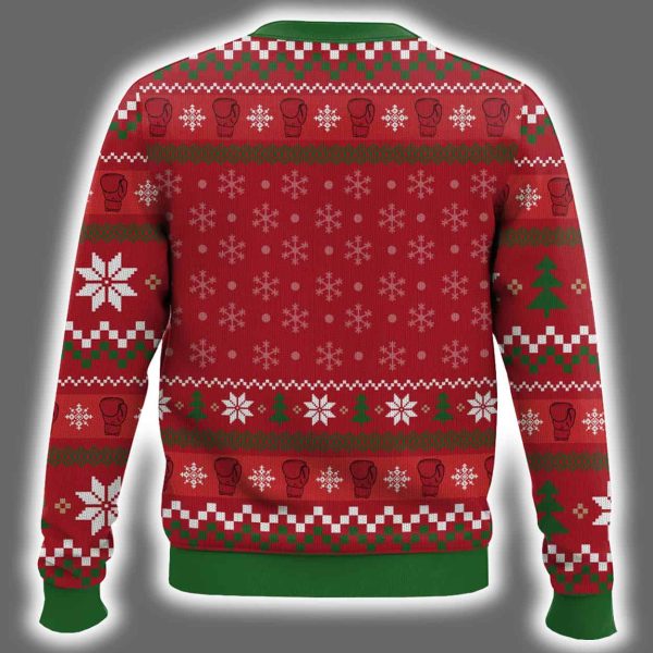 Mike Tyson Merry Chrithmith Ugly Christmas Sweater 3