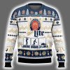 Miller Lite Drunk Ugly Christmas Sweater 2