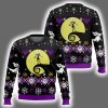 Moonlight Jack Skellington Ugly Christmas Sweater