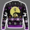 Moonlight Jack Skellington Ugly Christmas Sweater 3