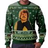 Nacho Libre Get That Corn Out Of My Face Ugly Christmas Sweater