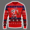 Nationals Dabbing Santa Claus Ugly Christmas Sweater