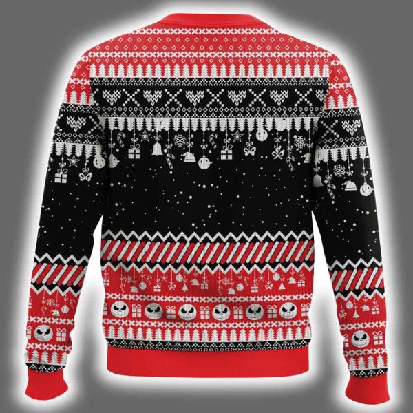 Nightmare Before Christmas Iron Jack Ugly Christmas Sweater 3