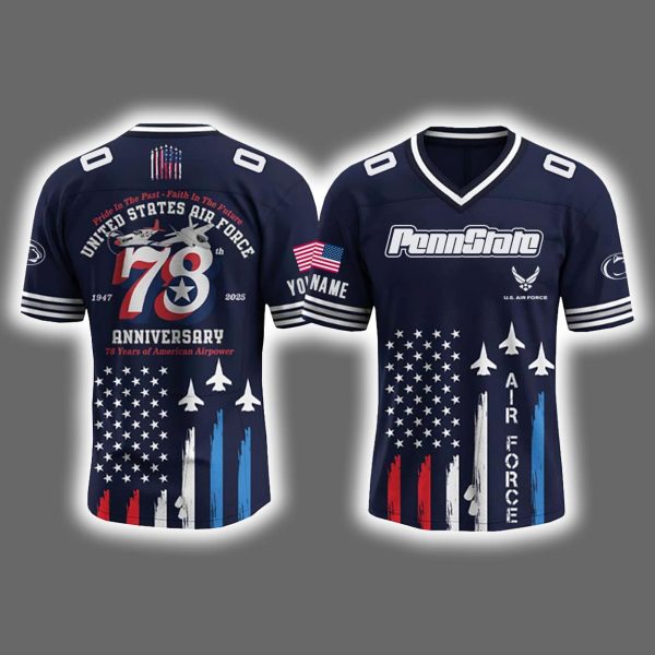 Nittany Lions x U.S. Air Force Birthday 2025 Jersey