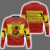 Oh I'm Sorry Did I Break Your Concentration Pulp Fiction Ugly Christmas Sweater