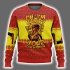 Oh Im Sorry Did I Break Your Concentration Pulp Fiction Ugly Christmas Sweater 2