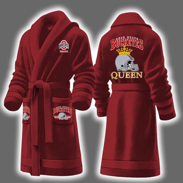 Ohio State Queen Personalized Bathrobe 2