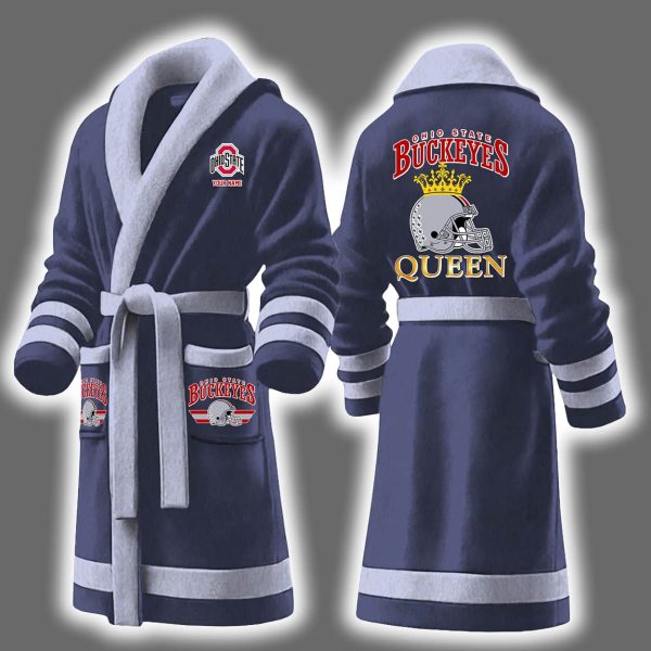 Ohio State Queen Personalized Bathrobe 4