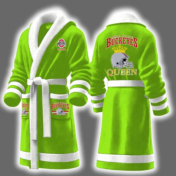 Ohio State Queen Personalized Bathrobe 5