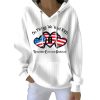 On Fridays We Wear RED Print Casual Pit Striped Hoodie 2