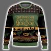 One Does Not Simply Walk Into Mordor The Lord Of The Rings Ugly Christmas Sweater 2