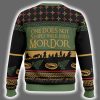 One Does Not Simply Walk Into Mordor The Lord Of The Rings Ugly Christmas Sweater 3