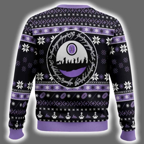 One Ring Sauron The Lord Of The Rings Ugly Christmas Sweater 3