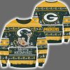 Packers Merry Kissmyass Santa Claus Ugly Christmas Sweater
