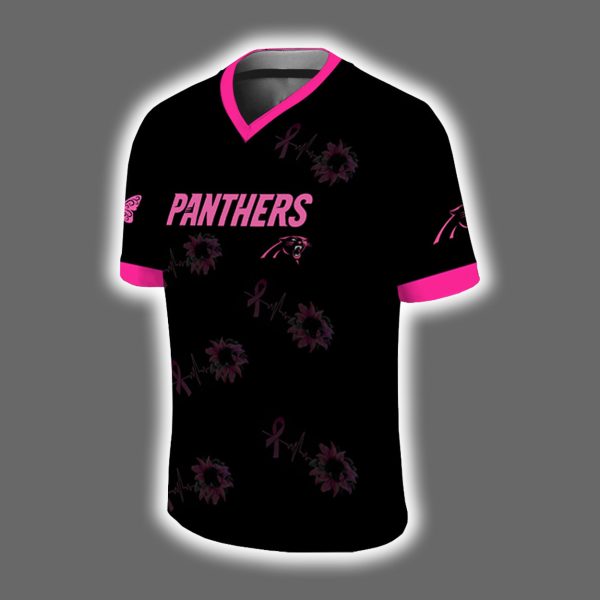 Panthers Breast Cancer Awareness Month 2025 Jersey 2