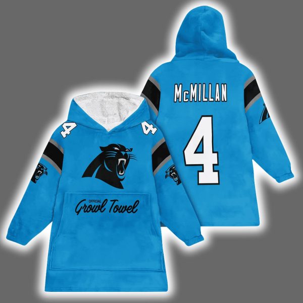 Panthers Growl Towel McMillan 4 Blanket Hoodie