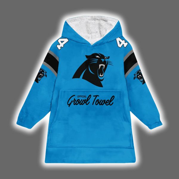 Panthers Growl Towel McMillan 4 Blanket Hoodie 2