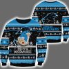 Panthers Merry Kissmyass Santa Claus Ugly Christmas Sweater