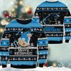 Panthers Merry Kissmyass Santa Claus Ugly Christmas Sweater 2