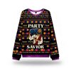 Party Happy Savior Ugly Christmas Sweater 2