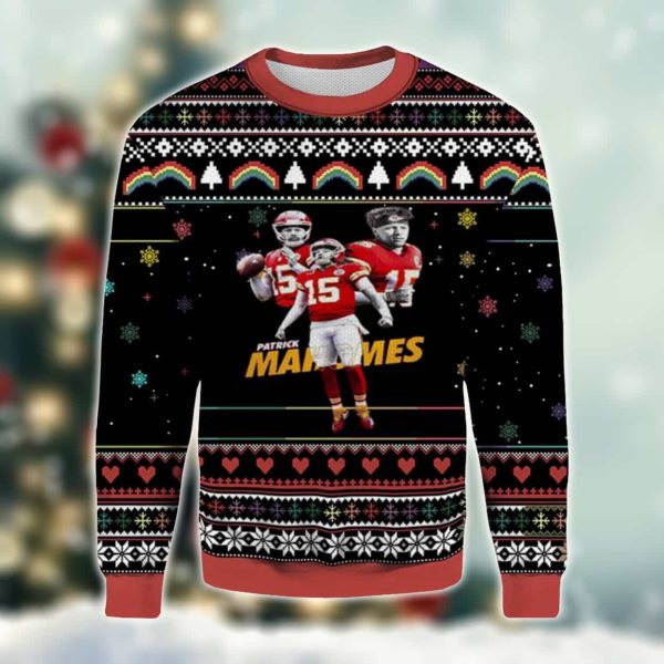 Patrick Mahomes Chiefs Ugly Christmas Sweater 2