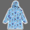 Pattern JA 17 Buffalo Football Unisex Blanket Hoodie 3