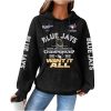 Personalized Blue Jays World Series Championship 2025 Waffle Hoodie 9