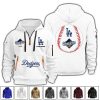 Personalized Dodgers World Series 2025 Quarter Zip Hoodie
