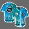 Personalized Dolphins x Marlins Skyline Jersey