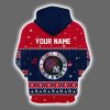 Personalized NY Giants x Yankees Christmas Hoodie 3
