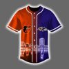 Personalized Ravens x Orioles Skyline Jersey 2