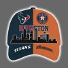 Personalized Texans x Astros Skyline Hat