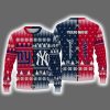 Personalized Yankees x Giants Ugly Christmas Sweater