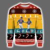 Pete Alonso and Francisco Lindor Mets Ugly Christmas Sweater