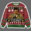 Peter Falk Just One More Thing Columbo Christmas Ugly Sweater