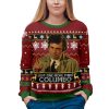 Peter Falk Just One More Thing Columbo Christmas Ugly Sweater 3