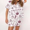 Philly Baseball Game Day Satin Pajama Set