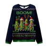 Pickle All The Way Boom Ugly Christmas Sweater 2