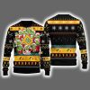 Pirates 12 Grnch Xmas Day Ugly Christmas Sweater