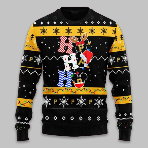 Pirates HoHoHo Mickey Christmas Ugly Sweater