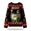 Portland Frog Bear Penguin Resist Ugly Christmas Sweater 3